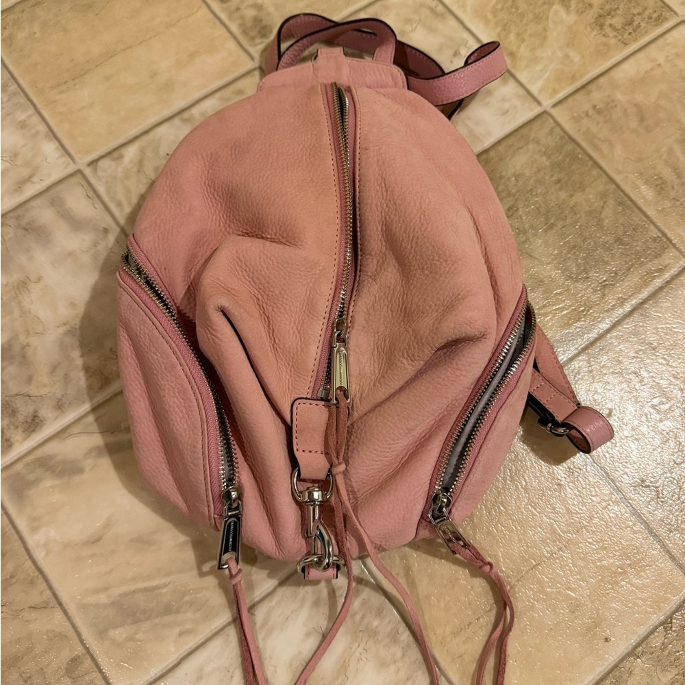 Rebecca Minkoff Soft Pink Backpack